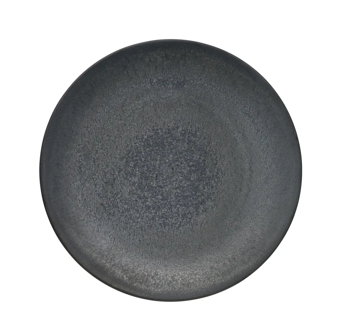 Reserve by Libbey 109705 Coupe Plate, 8¼" Dia x 0.86" H, Round Stoneware Ceramic, Coupe Rim - 24/Case