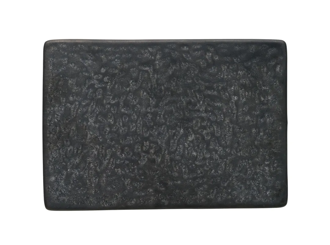 Reserve by Libbey 109706 - Rectangular Platter 7" x 4-3/4" x 3/4" Ignea Finish - 12/Case
