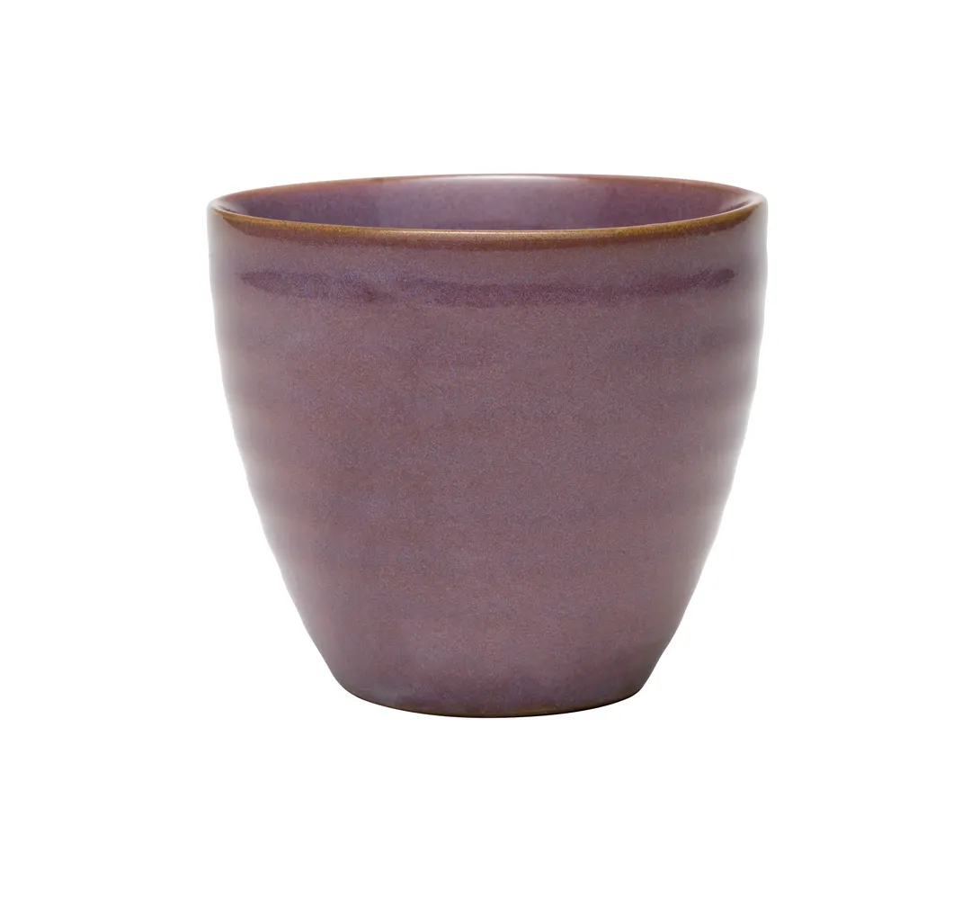Libbey 109770 Bouillon Cups - 9 Oz, 3 1/2" Dia x 2" H, Ceramic, Mauve Canyonlands, Round Foot, 24/Case