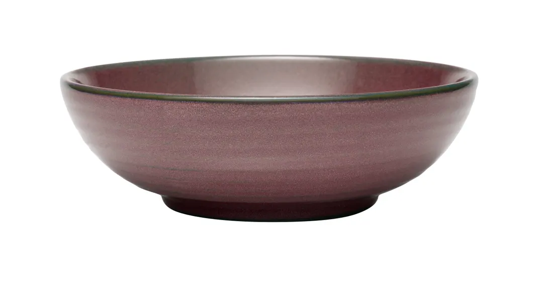 Libbey 109772 China Salad Bowl – 30 oz (7" × 2¼"), Round Terracotta Mauve Ceramic – 12/Case