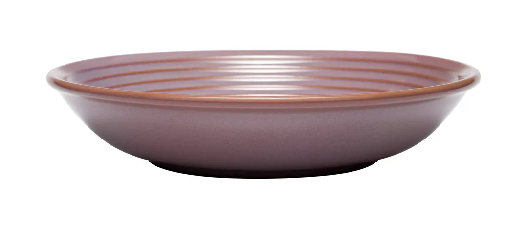 Libbey 109773 Deep Coupe Bowl – 36 oz (9" × 2"), Round Terracotta Mauve Ceramic, Use - 12/Case