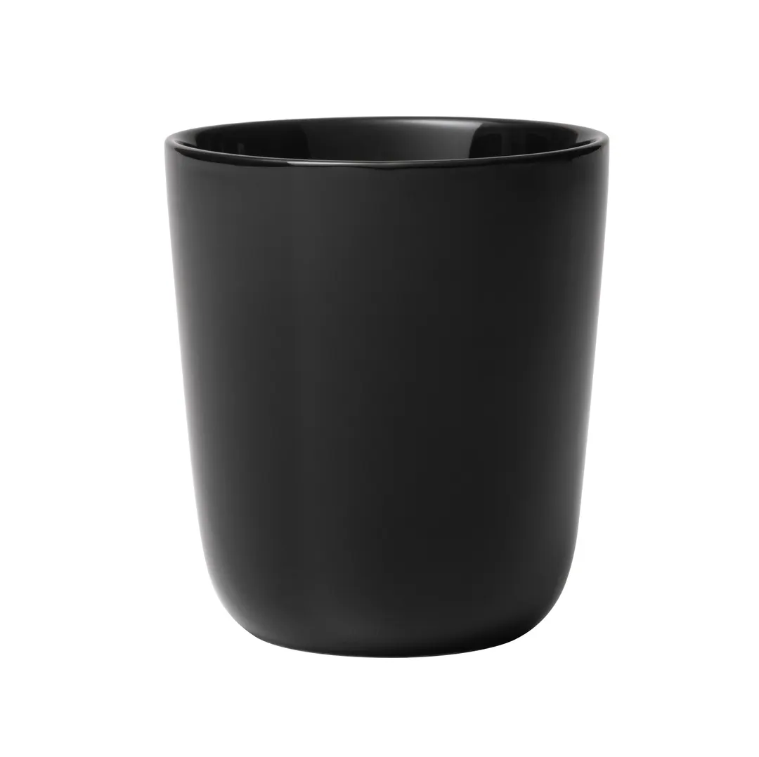 Libbey 109974 Samira Bouillon Cups, 9.3 oz (3-5/8”), Black China, - 36/Case