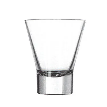 Libbey 11058021 Rocks Glass, 8.5 oz, 4‑1/8" H x 3‑5/8" Top x 2" Base, Non‑Tempered Glass - 12/Case