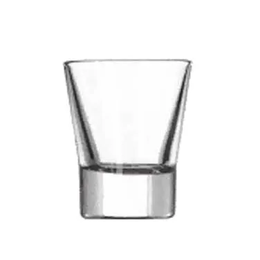 Libbey 11110722 Shooter Glass, 2-1/4 Oz Crystal, 2-3/4" H x 2-1/4" T x 1-1/2" B, Series V65 - 24/Case
