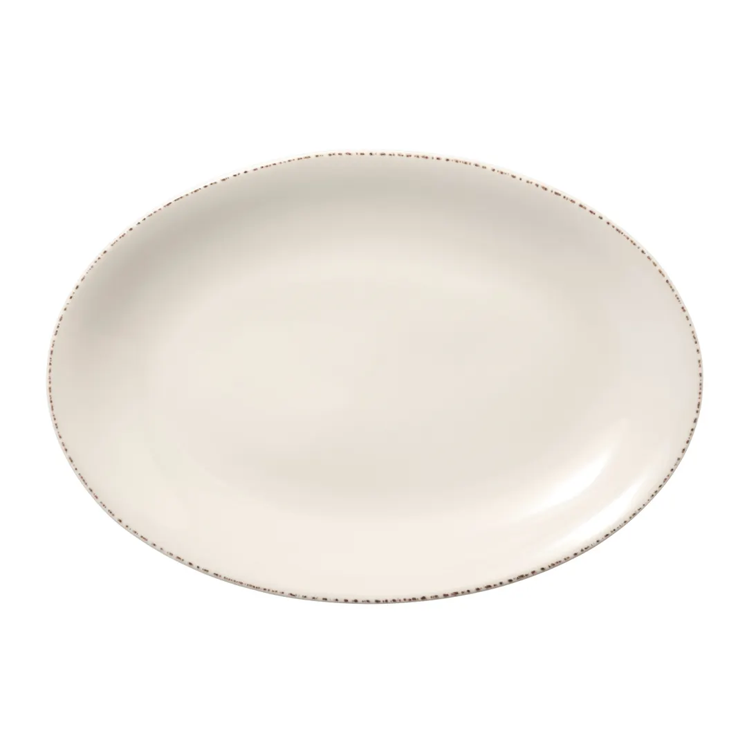 Libbey 113152 - Round Platter, 11.75" Dia x 1.25" H, White Porcelain, Dishwasher Safe - 12/Case