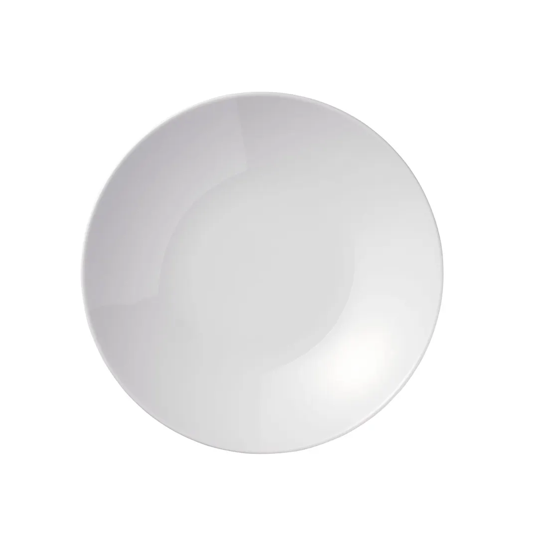 Reserve by Libbey 113342 - White Porcelain Plate, 11.85" Dia x 1.6" H, Round Coupe Rim - 12/Case