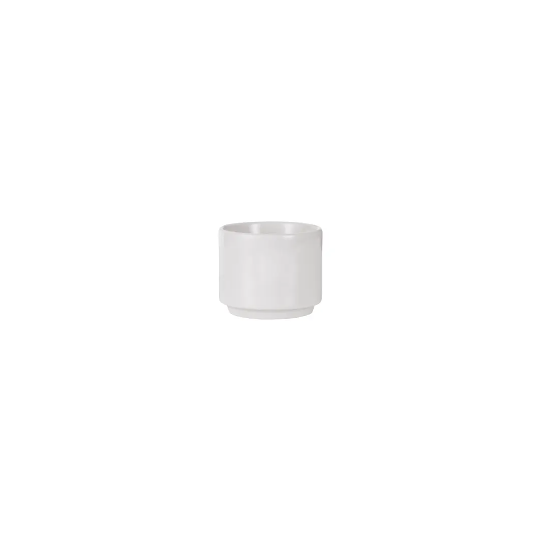 Reserve by Libbey 113606 - 2.4 Oz Porcelain Sauce Dish, 2.64" Dia x 1.22" H, White Finish - 24/Case
