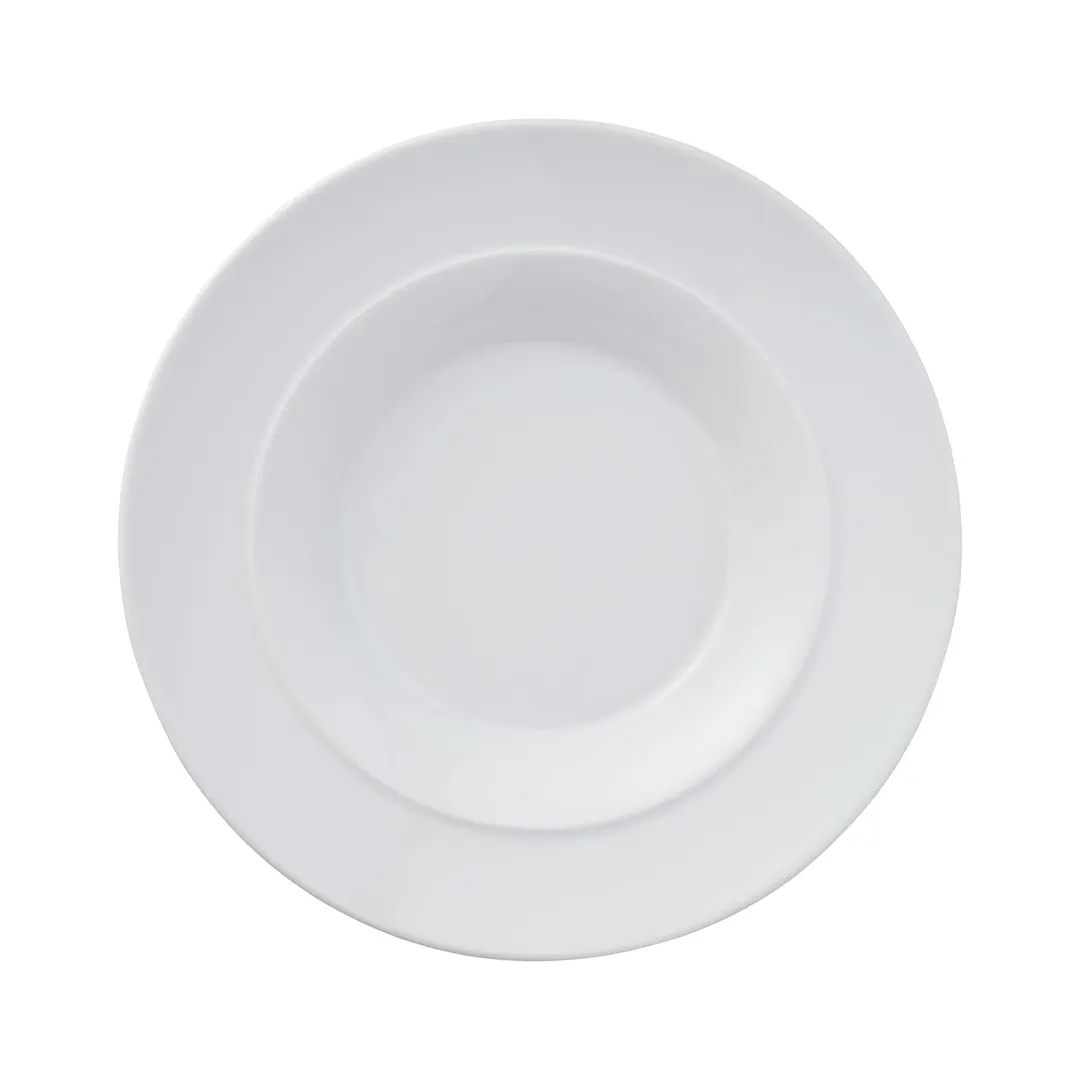Reserve by Libbey 113608 - White Porcelain Pasta Bowl, 11" Dia x 1.9" H, 17 oz, Round - 12/Case
