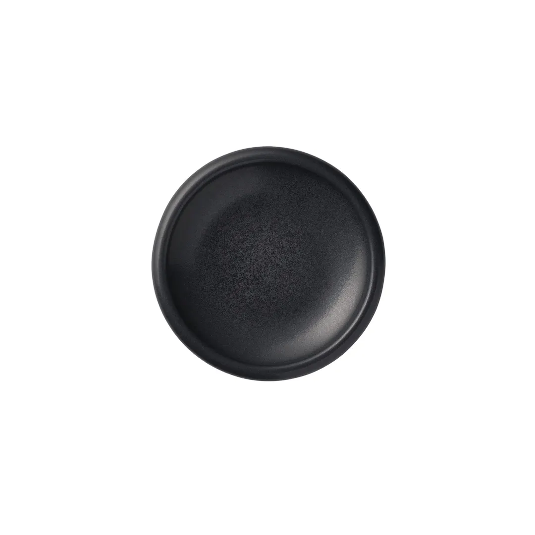 Reserve by Libbey 114030 - Round Porcelain Bowl, 9.5 Oz, 6" Dia x 1-1/4" H, Dark Glaze - 24/Case