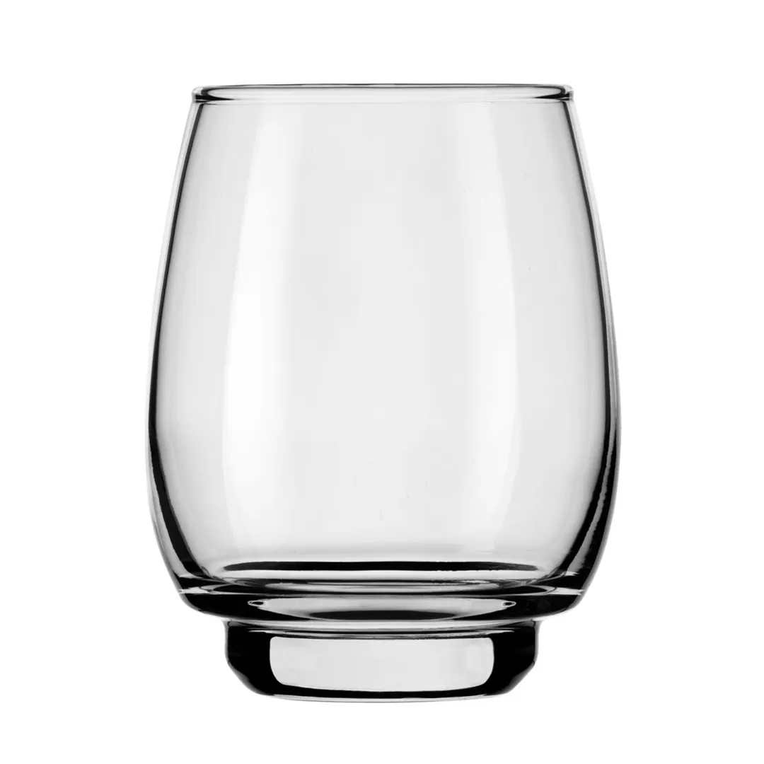 Libbey 12015 Drinking Glass – 8½‑Ounce Tempered Glass, Safedge® Rim, 3‑5/8" H x 2‑1/4" T - 12/Case