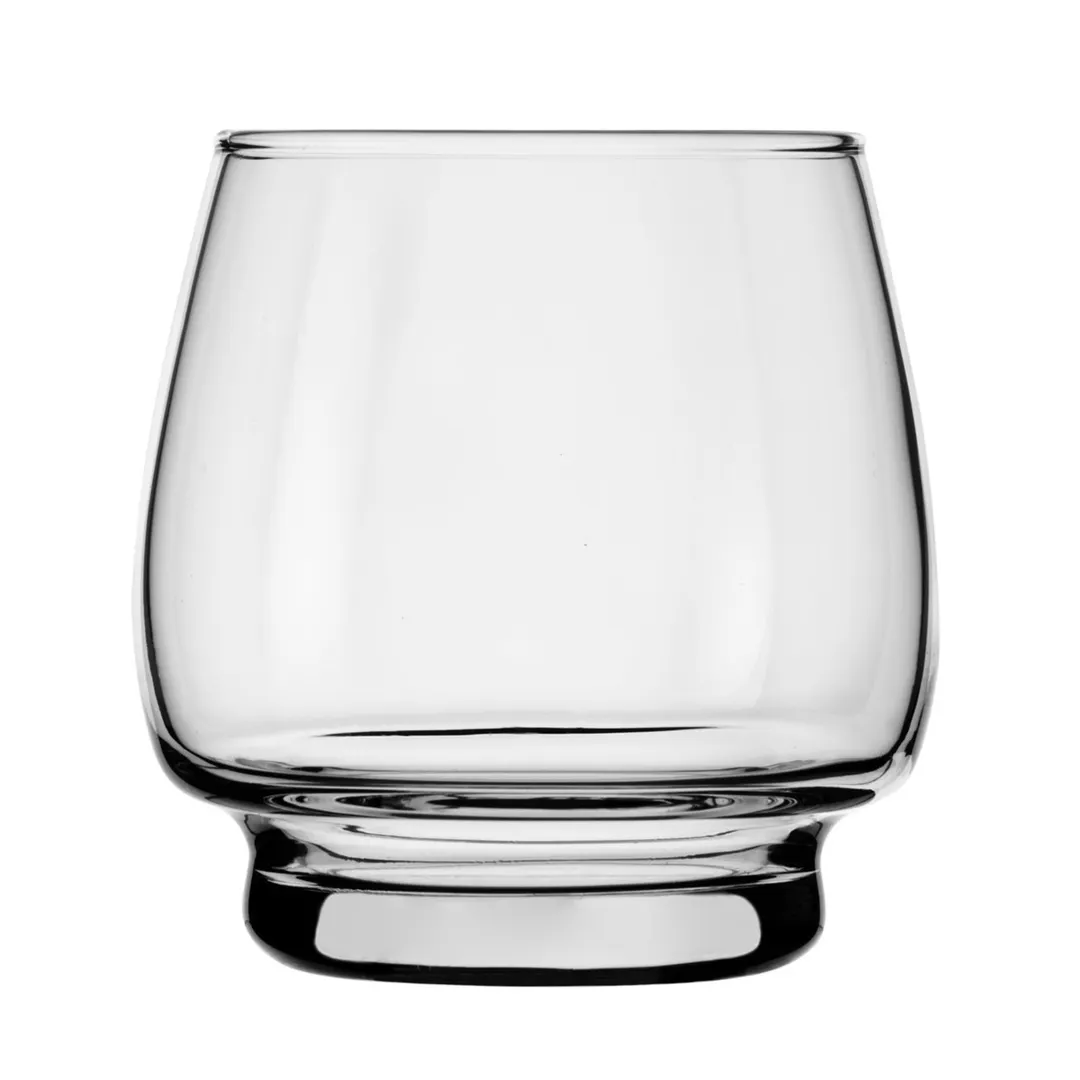 Libbey 12018 Rocks Glass – 10 oz (296 ml) Tempered Glass, Stackable, Safedge® Rim, Heat‑Treated - 12/Case