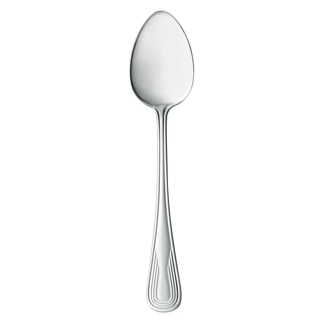 Libbey 129-002 Dessert Spoon – 7½" Extra‑Heavy 18/0 Stainless Steel Reflections Finish - 36/Case