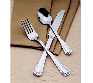 Libbey 129 038 - Salad Fork, 6" Extra Heavy Weight, 18/0 Stainless Steel, Reflections - 36/Case