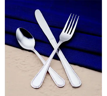 Libbey 130001 Teaspoon, 6¼" Heavy Weight, 18/0 Stainless Steel, Harbour Finish - 36/Case