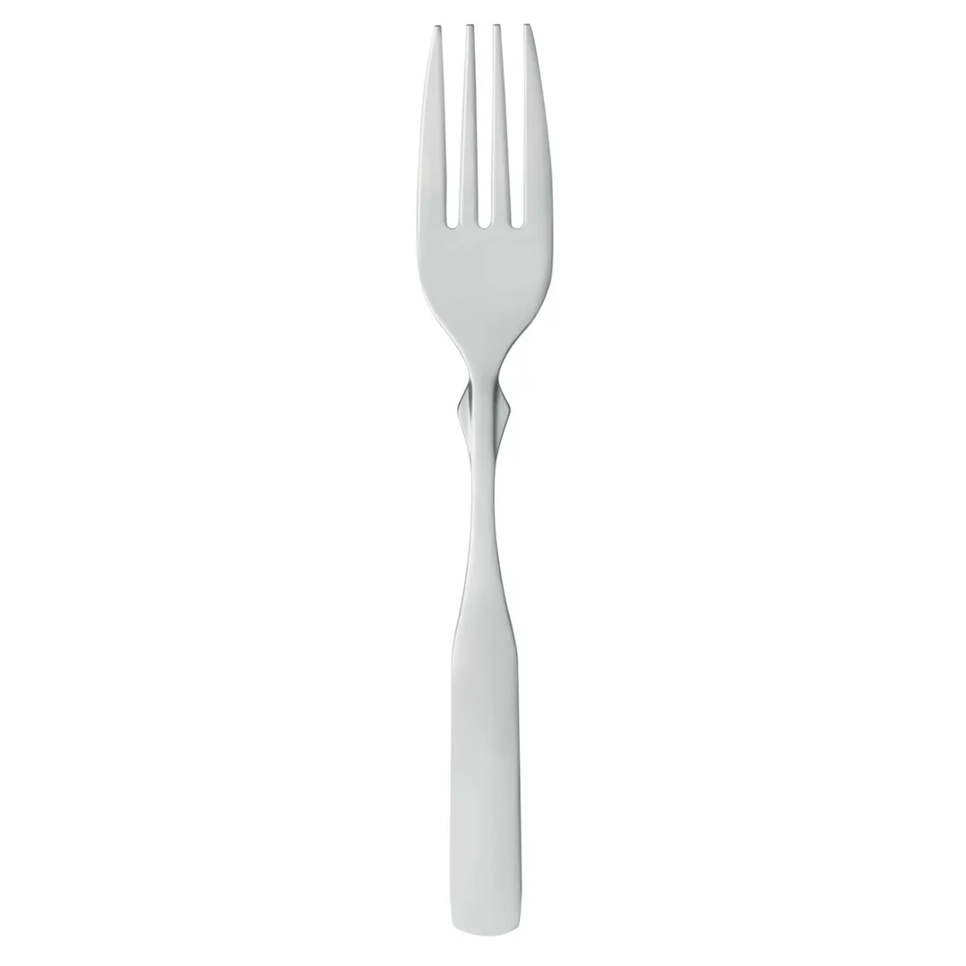 Libbey 138-038 Salad Fork – 6" Satin Finish Handle, Heavy 18/0 Stainless Steel, 6" Length - 36/Case