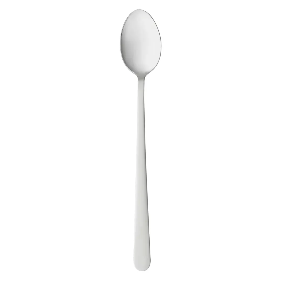 Libbey 141021 Iced Tea Spoon, 8" Heavy‑Weight Windsor Style, 18/0 Stainless Steel - 36/Case