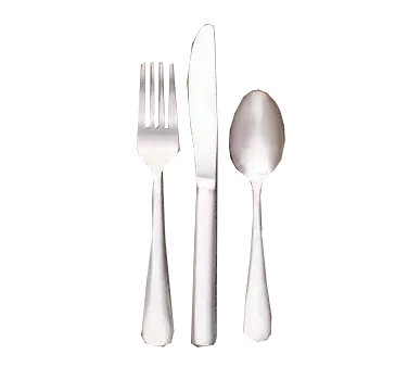 Libbey 143001 Teaspoon, 6" Windsor Grandeur Heavy Weight, 18/0 Stainless Steel Flatware Spoon – 36/Case
