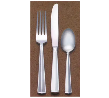 Libbey 146-030 Dessert Fork – 7.875" Extra Heavy 18/0 Stainless Steel Vermont Finish - 36/Case