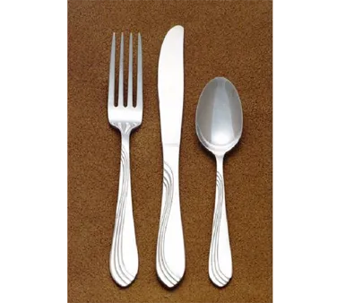 Libbey 148-038 Salad Fork – 6" Length, 18/0 Stainless Steel, Medium Weight Riva Finish - 36/Case