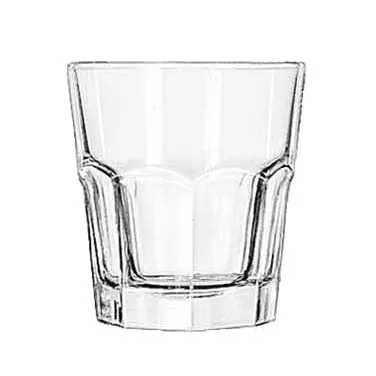 Libbey 15232 Rocks Glass – 10 oz DuraTuff® Gibraltar, Tempered, 3‑7/8" H x 3‑1/2" Top - 36/Case