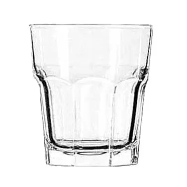 Libbey 15243 - Double Rocks Glass, 12 oz, Partially Tempered, 4" H x 3-5/8" D, 36/Case