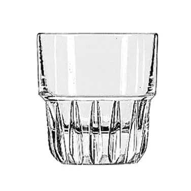 Libbey 15431 Juice Glass – 5 oz, Partially Tempered Glass, Stackable DuraTuff® – 36/Case
