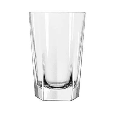 Libbey 15479 Inverness 14 oz DuraTuff Glass, 5" H x 3.5" W x 2.6" Base, Tempered, 13-16 oz - 36/Case