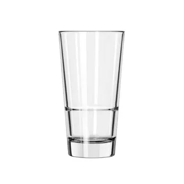 Libbey 15720 Pub Glass – 16.5 oz Stemless Tumbler, Partially Tempered, DuraTuff® Stackable - 12/Case