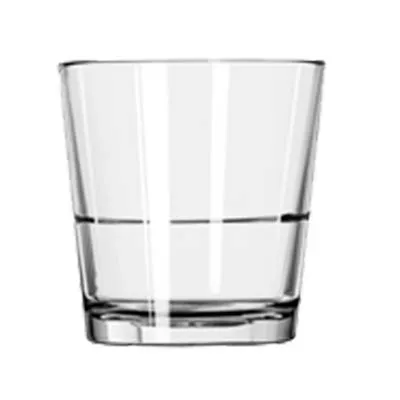 Libbey 15769 - Old Fashioned Rocks Glass, 12 oz, 3‑3/4" H x 3‑1/2" T, Tempered Glass - 24/Case