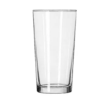 Libbey 158 Cooler Glass – 20 oz Glass, Heavy Base 6"¼ H x 3"⅜ D, Partially Tempered - 12/Case