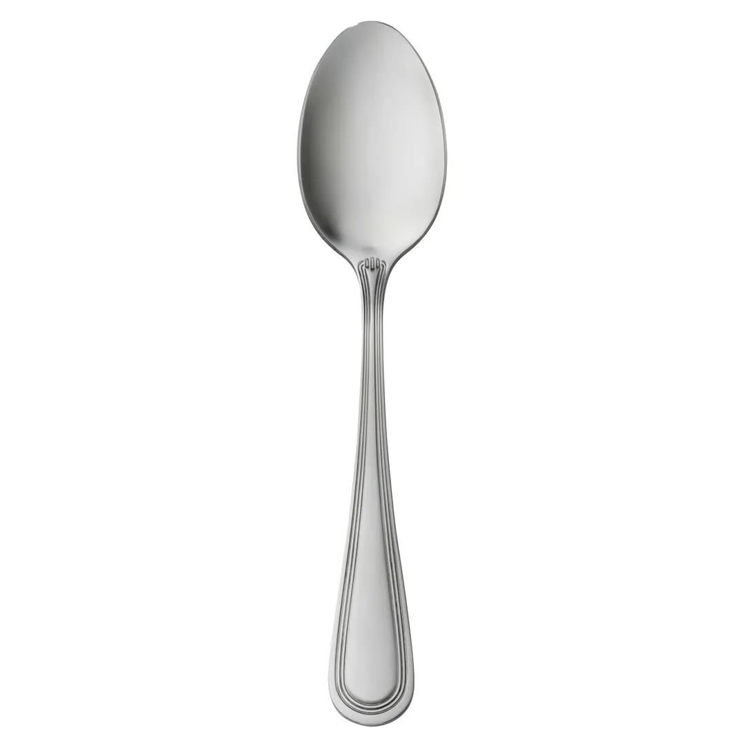 Libbey 160-003 Tablespoon Spoon – 8" Medium Weight Geneva, 18/0 Stainless Steel - 36/Case
