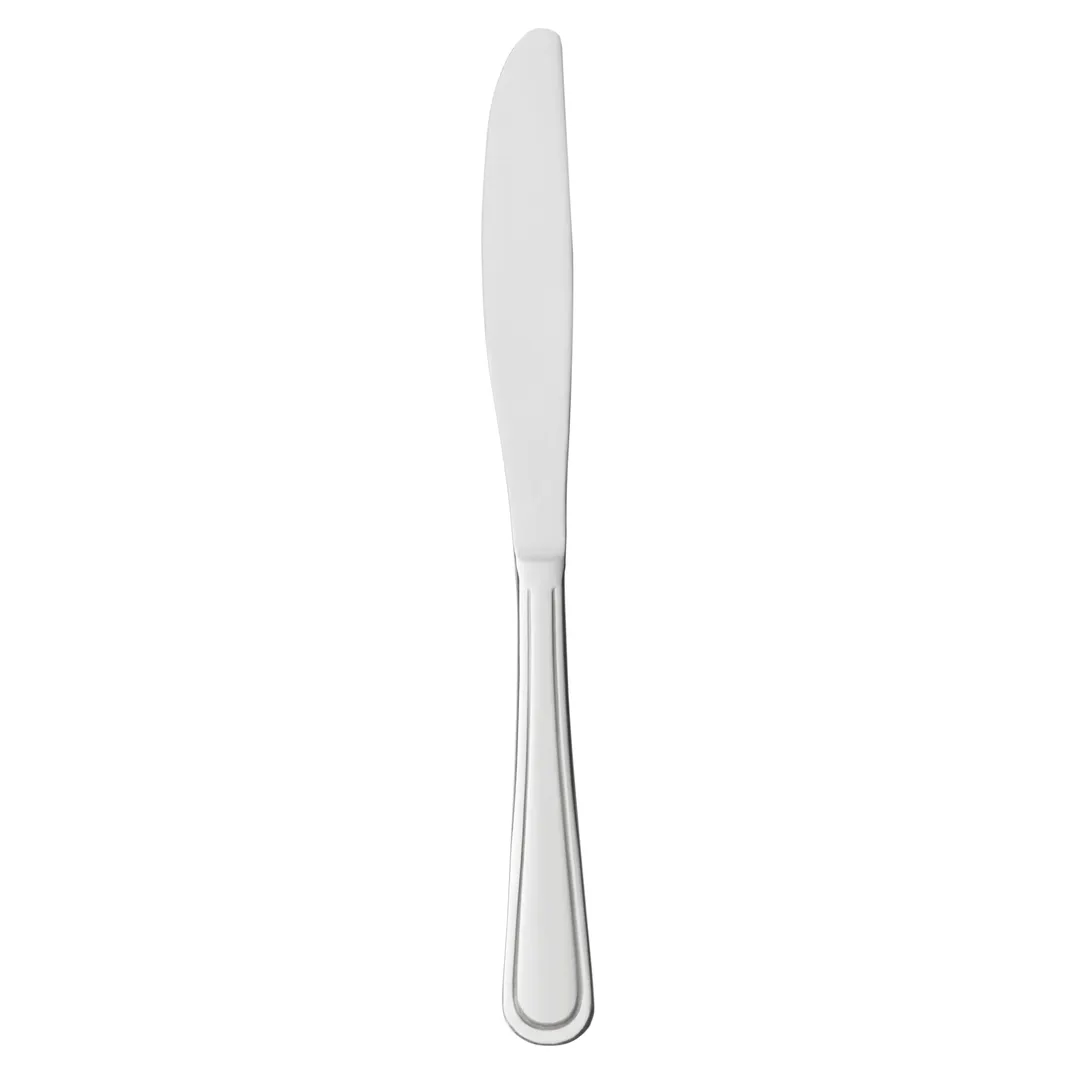 Libbey 162-5501 Dinner Knife – 8.38" Blade, 18/0 Stainless Steel, Mirror Finish - 12/Case