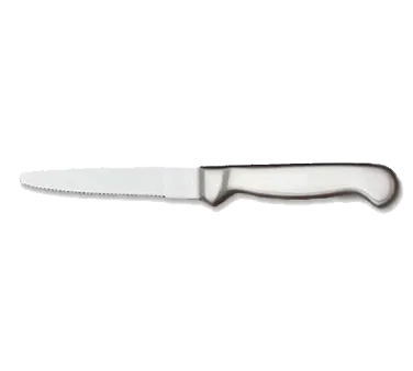 Libbey 195 2482 Steak Knife – 9" Round Tip, Satin Finish, Stainless Steel Handle, Blade – 12/Case