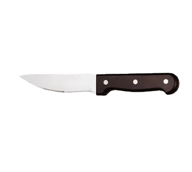 Libbey 201-2692 Steak Knife, 9-3/4" Pointed Tip, Black Bakelite Handle, Blade - 12/Case