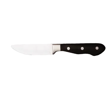 Libbey 201-2694 Chop House Steak Knife, 9-5/8" Black ABS Plastic Handle with Metal Tang - 12/Case
