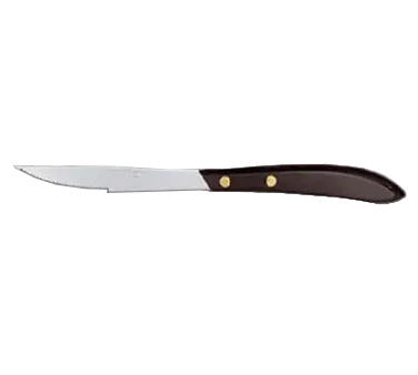 Libbey 201-2762 Steak Knife, 9" Pistol Grip, Black POM Handle, Stamped Plastic, 9" Length - 48/Case