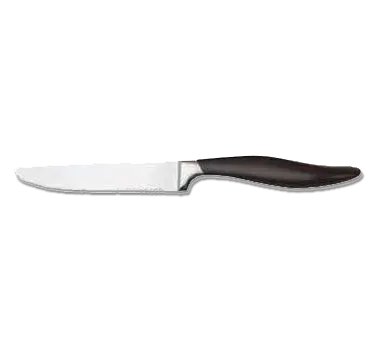 Libbey 201-2801 Steak Knife – 8¾" Forged Stainless Steel Blade, Black ABS Plastic Handle - 12/Case