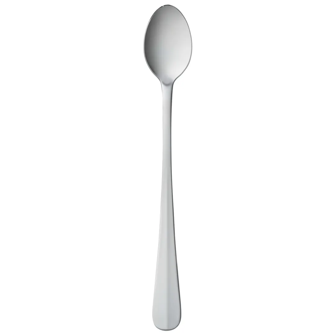 Libbey 213021 Iced Tea Spoon, 7-5/8" 18/0 Stainless Steel Baguette, World Collection - 36/Case