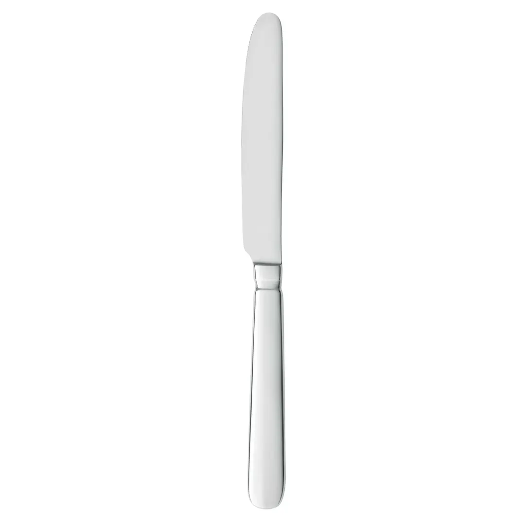 Libbey 213 5501 Dinner Knife – 9"¾ Blade, 18/0 Stainless Steel Handle, Baguette - 36/Case