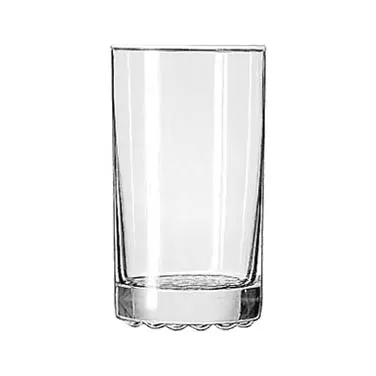 Libbey 23256 Hi‑Ball Glass, 9 oz, Tempered, Safedge® Rim, Nob Hill®, 4‑5/8" H x 2‑5/8" D - 48/Case