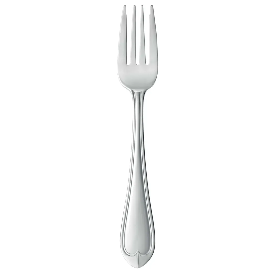 Libbey 239-038 Salad Fork – 6" Antique Finish, 18/0 Stainless Steel, World Collection - 36/Case