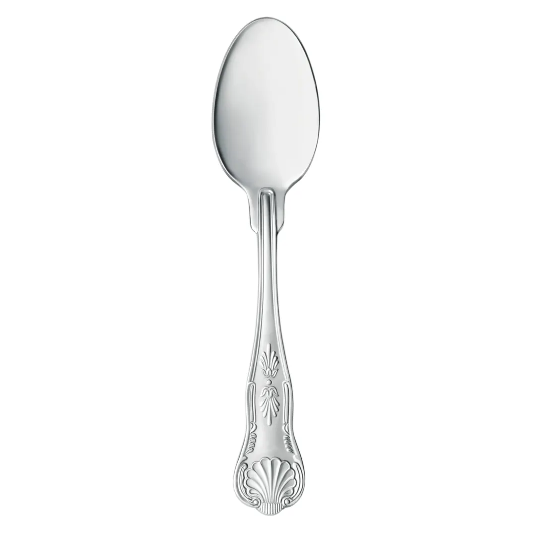 Libbey 244001 - Teaspoon, 6" Length, 18/0 Stainless Steel, Kings World Collection - 36/Case