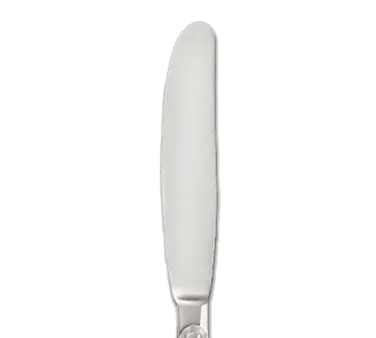 Libbey 244 554 - Bread & Butter Knife, 7¼" Plain Blade, Solid Handle, 18/0 Stainless Steel - 36/Case