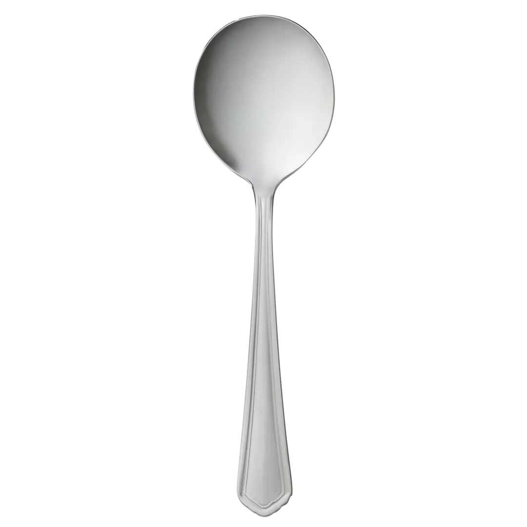 Libbey 256016 - Soup Bouillon Spoon, 5.875" Length, 18/0 Stainless Steel, Cortland - 36/Case