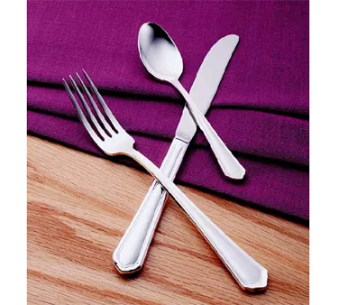Libbey 256038 Salad Fork – 6" 18/0 Stainless Steel, Cortland World Collection - 36/Case