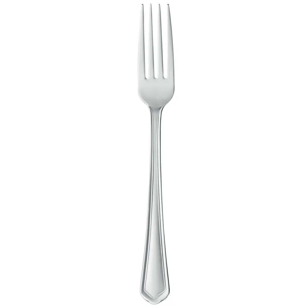 Libbey 256039 European Dinner Fork, 8" Length, 18/0 Stainless Steel, Cortland Finish - 36/Case