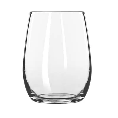 Libbey 260 - Stemless Wine Taster Glass, 6¼ oz, 3¼" H x 2" T x 2½" D, Safedge® Rim, - 24/Case
