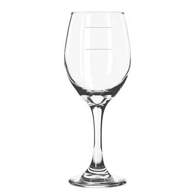 Libbey 3057/1178N Wine Glass, 11 oz., Stemmed Perception, 7‑7/8" H x 2‑1/2" T, Glass, 24/Case