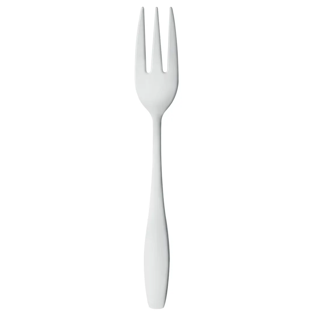 Libbey 318 029 Cocktail Oyster Fork, 6" Satin Finish, 18/0 Stainless Steel, Cresswell - 36/Case