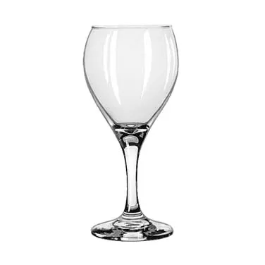 Libbey 3957 All‑Purpose Wine Glass, 10.75 oz Teardrop, Safedge® Rim & Foot, Stemmed - 36/Case